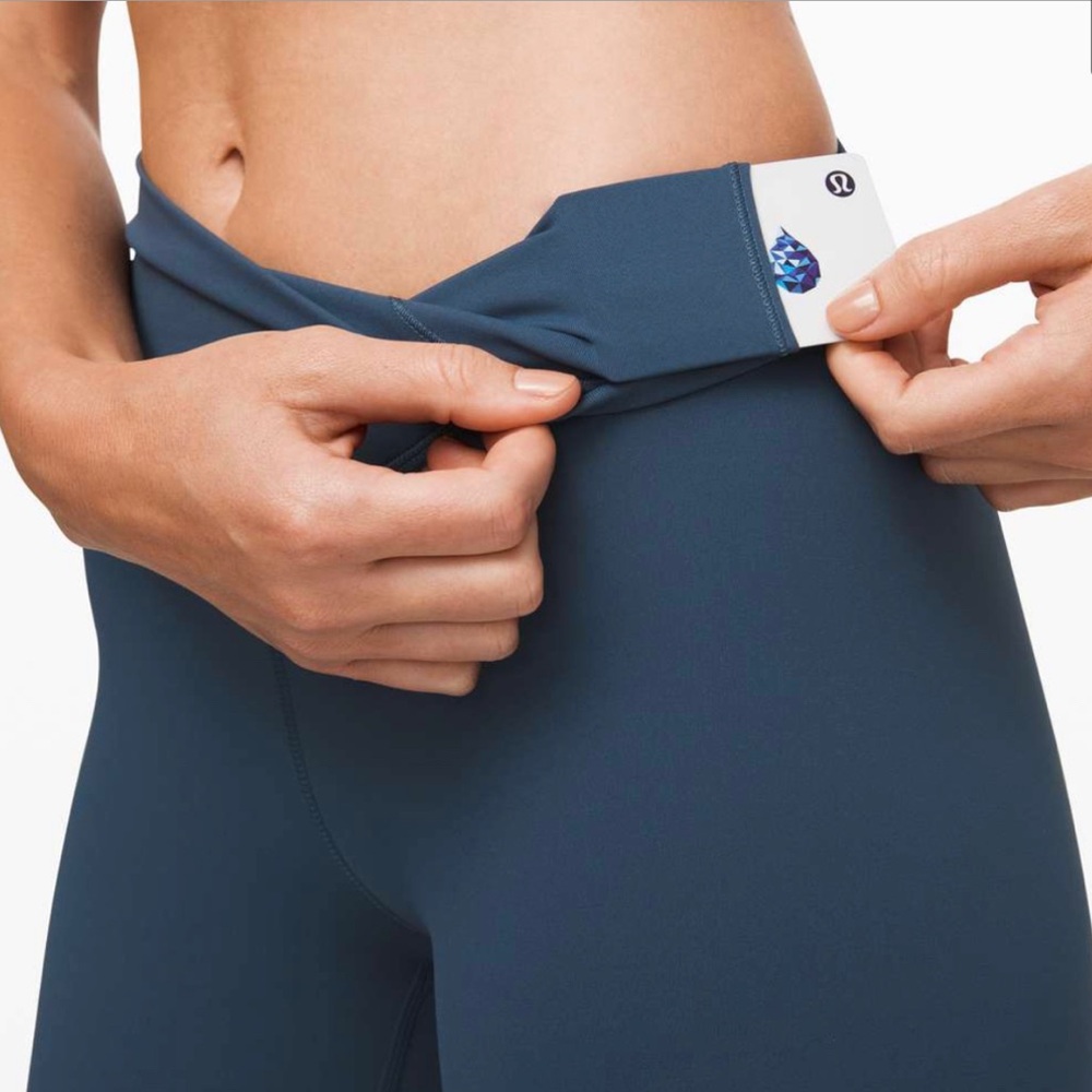 Lululemon Wunder Under Crop (High-Rise) 21" ~ 4 - Picture 3 of 10